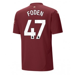 Manchester City Phil Foden #47 Alternativní Dres 2024-25 Krátký Rukáv